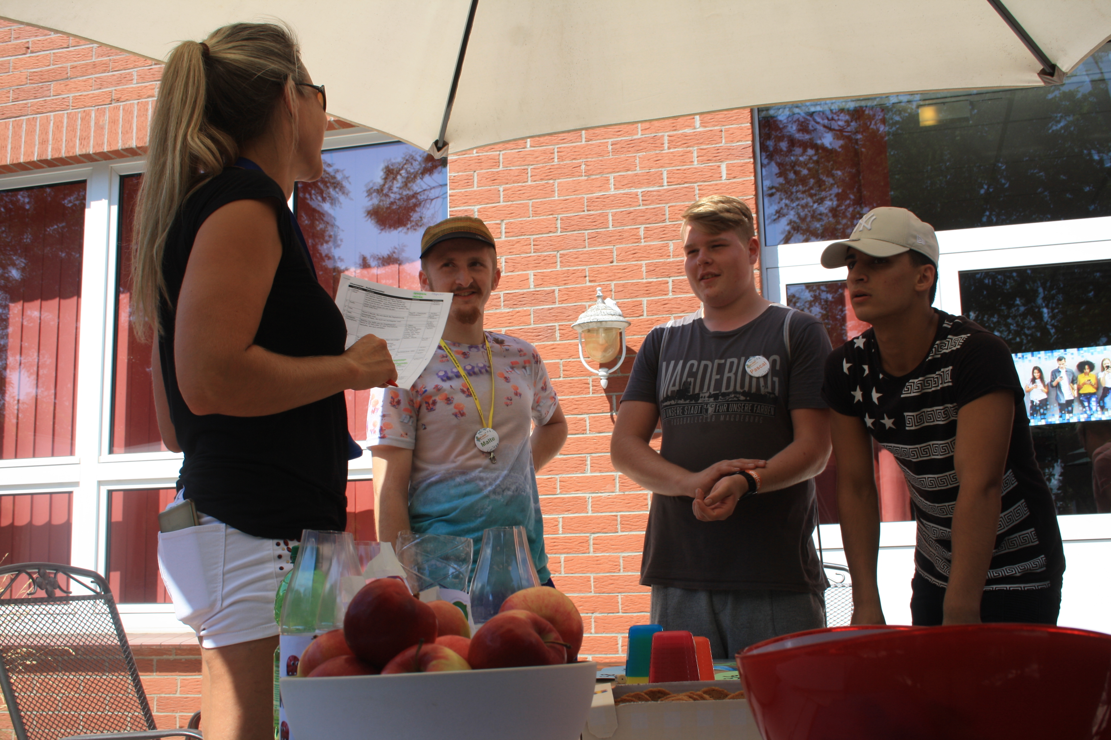 Spielerisch wird das Thema Digitalisierung näher gebracht.