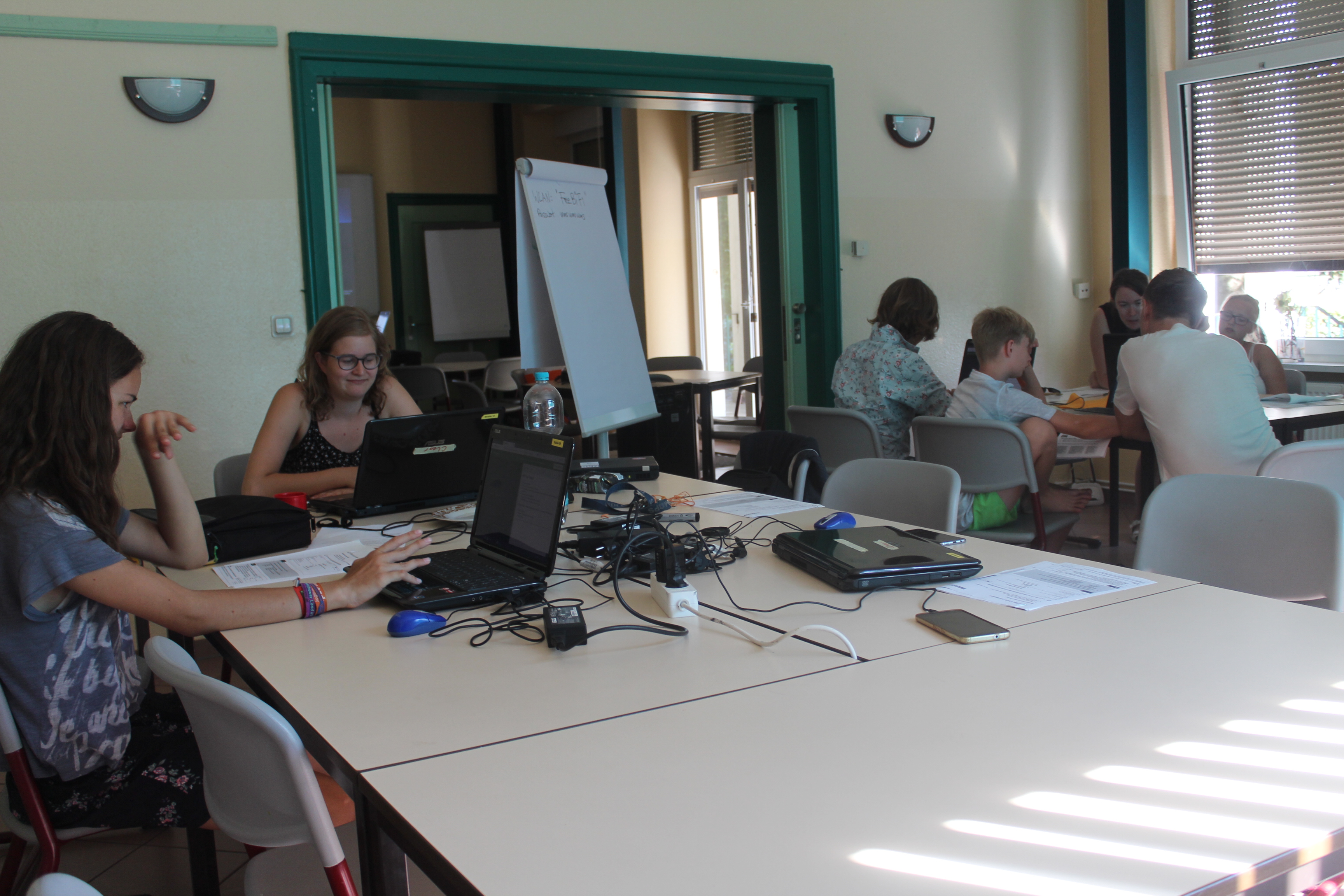 In den Workshops wurde intensiv gearbeitet.